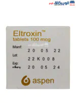 التروكسين دواء هرمون الغدة الدرقية 100 قرص - Eltroxin 100mcg 100 tablets