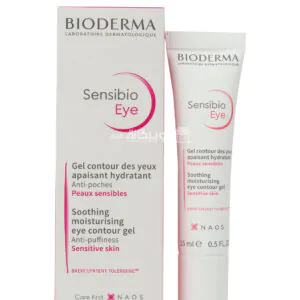 بيوديرما سينسيبيو جل bioderma sensibio eye contour gel لعلاج وتخفيف تجاعيد العين الحجم 15مل