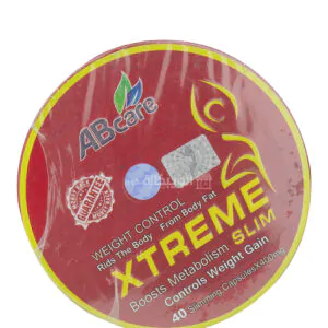 حبوب اكستريم سليم للتخسيس المدور xtreme slim ab care الحجم 40 كبسولة