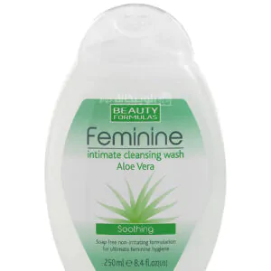 غسول feminine wash للمناطق الحساسة بمرطب الصبار الالوفيرا 250 مل