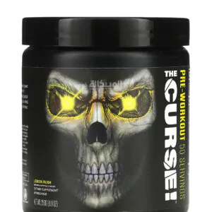 مكمل the curse جي ان اكس بري ورك اوت بنكهة الليمون jnx the curse pre-workout الحجم 250 جرام الحصة 50