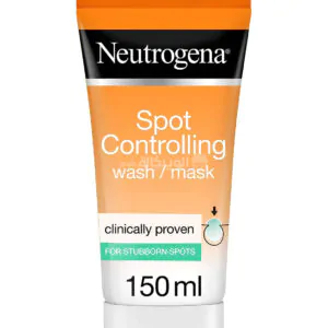 نيتروجينا غسول وقناع سبوت كنترول البرتقالي neutrogena spot controlling wash mask