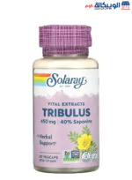 حبوب tribulus من سولاراي مكمل غذائي للدعم بالأعشاب 450 ملجم 60 حبوب نباتية - Solaray Tribulus 450 mg 60 VegCaps