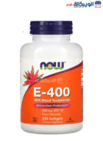 كبسولات فيتامين ه 400 لتقوية المناعة من ناو فودز 250 كبسولة هلامية - NOW Foods, E-400 with Mixed Tocopherols, 268 mg (400 IU), 250 Softgels