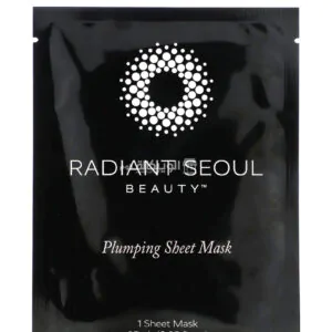 قناع ورقي لبشرة ممتلئة من راديانت سول بيوتي قناع ورقي واحد 0.85 أونصة 25 مل - Radiant Seoul Beauty Plumping Sheet Mask 1 Sheet Mask 