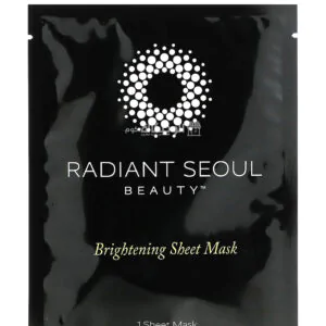 قناع ورقي للوجه من راديانت سول بيوتي لتفتيح البشرة قناع ورقي واحد 0.85 أونصة (25 مل) - Radiant Seoul Brightening Beauty Sheet Mask 1 Sheet Mask