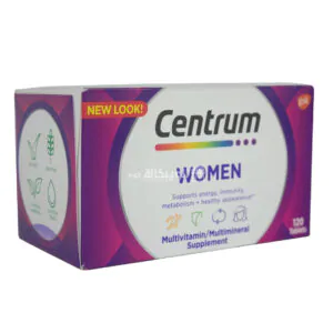 افضل ملتى فيتامين سنتروم للنساء 120كبسولة Centrum Women Multivitamin