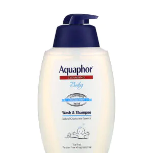 اكوافور للاطفال غسول وشامبو خالي من العطور (750 مل) Aquaphor Baby Wash & Shampoo Fragrance Free