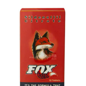 اقراص فوكس 125 مجم يونايتد برطمان 10 أقراص fox 125mg